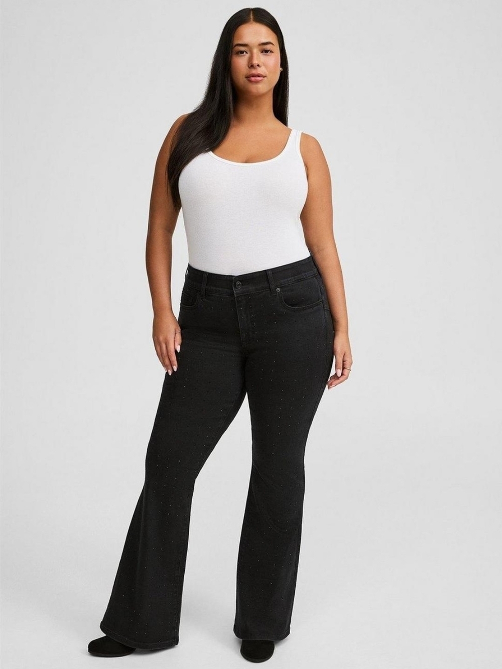 Nwt Torrid Rhinestone Jeans. Sz 22 Tall